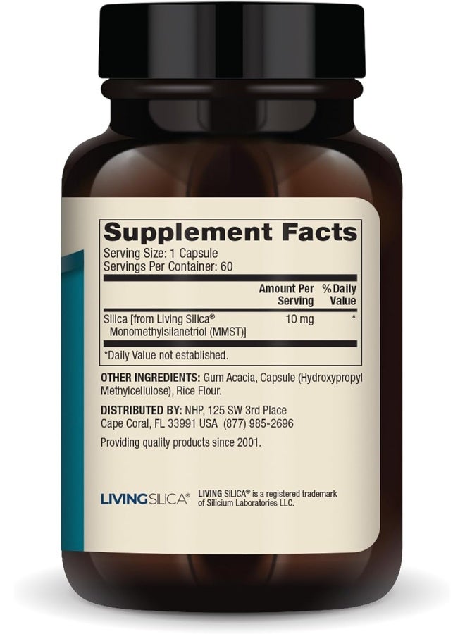 Dr. Mercola Silica Collagen Builder Dietary Supplement, 60 Servings (60 Capsules), Non GMO, Gluten Free, Soy Free - Image 3
